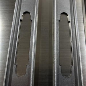 CNC 加工アルミニウムレーザー切断板金部品
