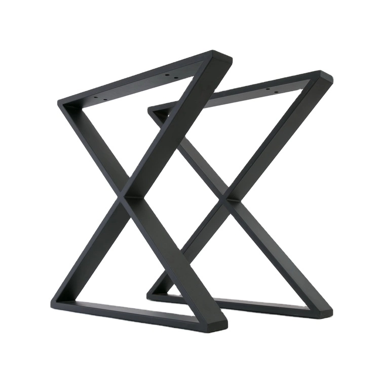 カスタム x シェイプ パウダー コーティングされたブラック レッグ - メタル レッグ